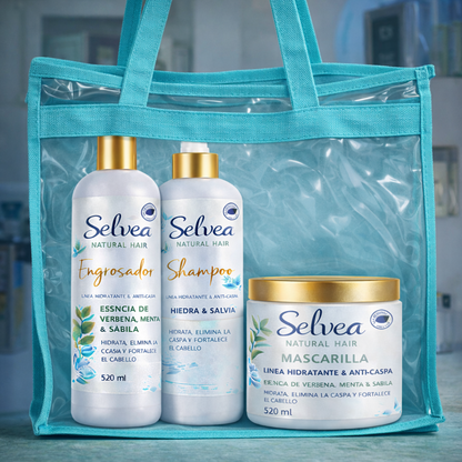 Kit Hidratación & Anti-Caspa – Selvea Natural Hair